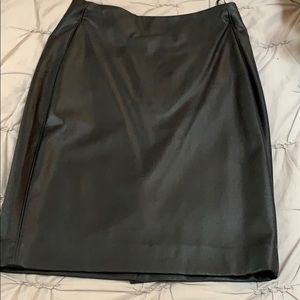 The Limited faux leather skirt size 8.New with tag